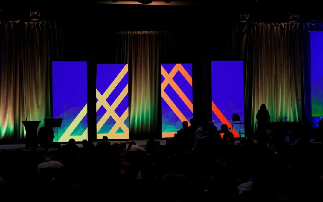 4 Column LED Wall