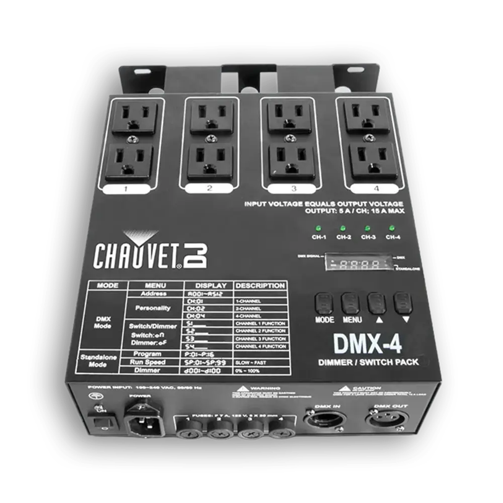 Chauvet DJ DMX4 front