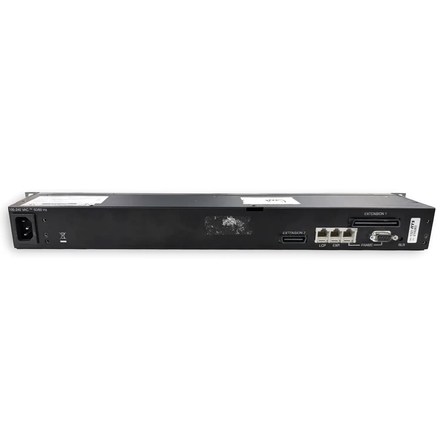 RTS KP 12 CLD Bosch security system back